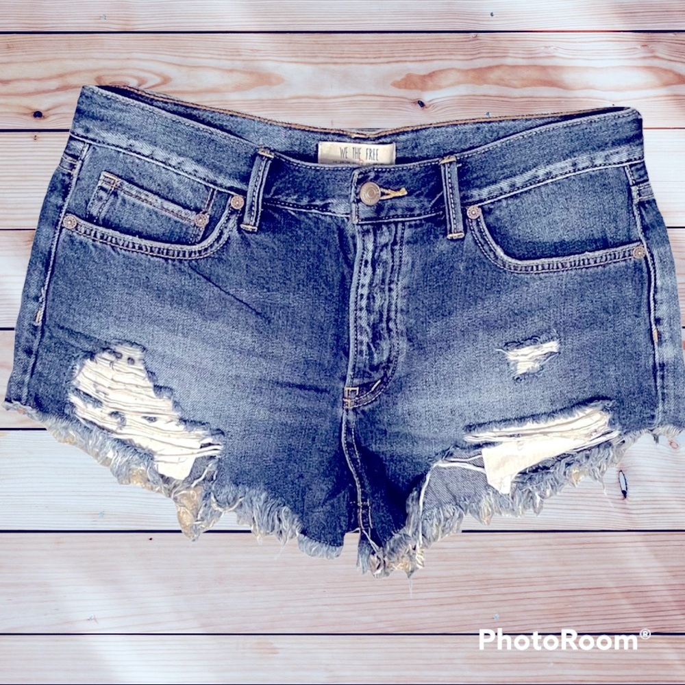We the Free denim shorts